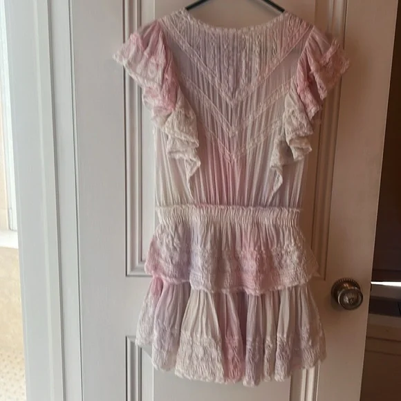 Love Shack Fancy tiered ruffle mini dress - Picture 5 of 14